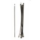 FASCETTA 300 X 4,8 NERA CONFEZIONE 100 PZ.